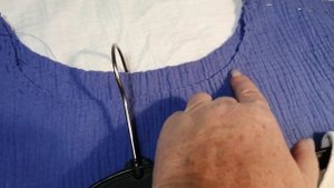 Особенности работы с жатыми тканями. Сам Себе Шью.