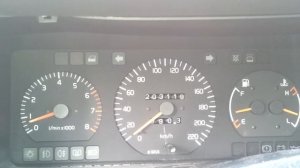 Volvo 460 B18U  обороты (rPM)