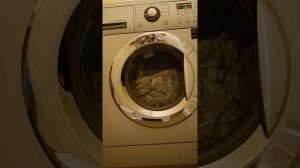 ХЛОПОК БЫСТРО. Стиральная машина LG #LG #стиральнаямашина #хлопок