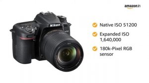 Nikon D7500 20.9MP Digital SLR Camera (Black) with AF-S DX NIKKOR 18-140mm f/3.5-5.6G ED VR Lens