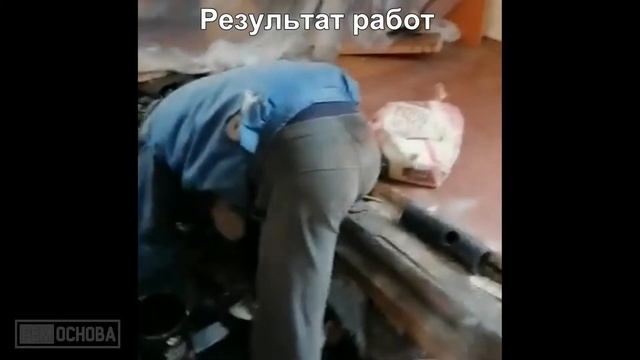 Замена фундамента на сваи с усилением печи. Вынос свай под увеличение дома. смотреть онлайн