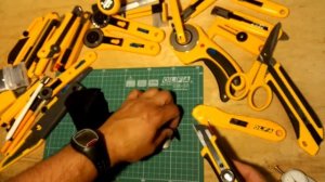 Обзор ножей OLFA Модель L-5  часть 1