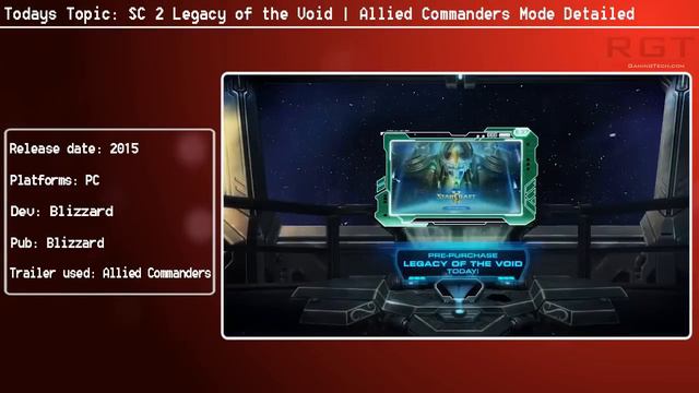 Starcraft 2 Legacy Of The Void | Allied Commanders Mode Detailed - FOR ARTANIS смотреть онлайн