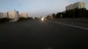 Так выглядят последние секунды жизни мотоциклиста