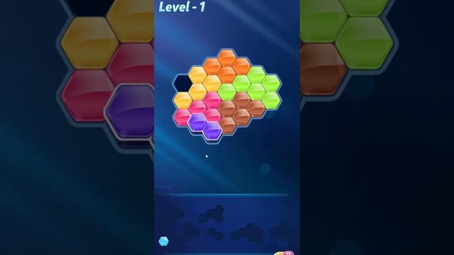 BLOCK! Hexa Puzzle! Expert Level 1 (Basic) - Lösung Solution Walkthrough