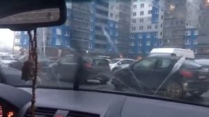 Установка форсунок омывателя от hyundai solaris.