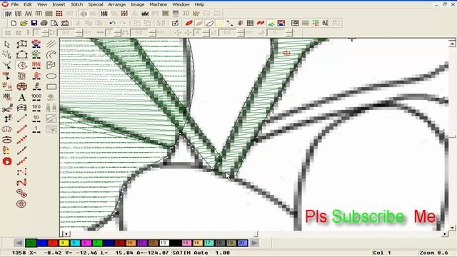 Wilcom Embroidery Designs || Embroidery Machine Design || Embroidery Work-3