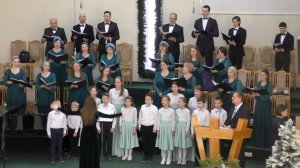 "Что за Дитя в хлеву чужом.."(Рождественская песня)./Хор 2 МЦ ЕХБ/