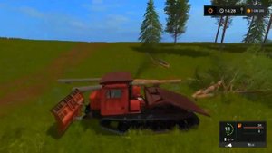 Farming Simulator 2017. мод  трелевочный трактор ТТ 4.