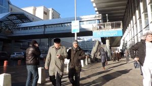 Москва Площадь Курского вокзала 20 января 2014