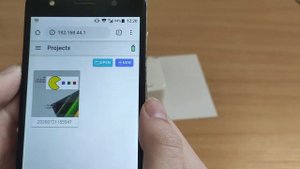 Принтер Kongten mBrush (PrinCube) - пример первой печати.