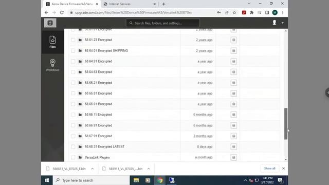 Perform Firmware Upgrade Xerox Versalink/Phaser/WorkCentre w/ Windows Firmware Install Utility