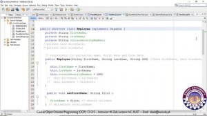 Lecture 17-V3 - Object Oriented Programming - interfaces in Java - part 3