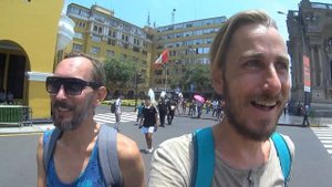 Столица Перу красочная Лима