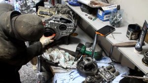 Honda Freed замена подшипника первичного вала вариатора