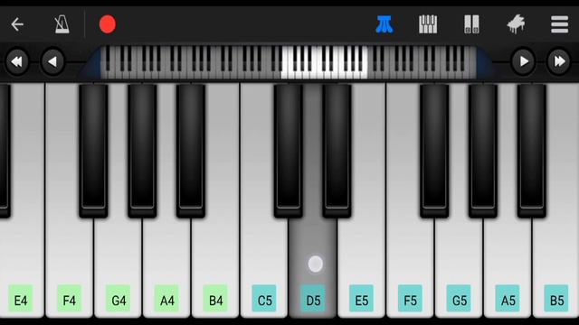 Until I Found You - Stephen Sanchez • Perfect Piano App • Easy Tutorial • Mobile/Phone смотреть онлайн