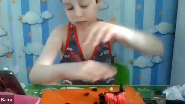 Лепка из пластилина ч 1▶ Лепим Хогвартс