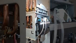 Buderus Logamax U044 - 24K. ТО + Безразборная химическая промывка котла.