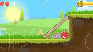 пасхалка на 2-ом уровне в игре RED BALL 4