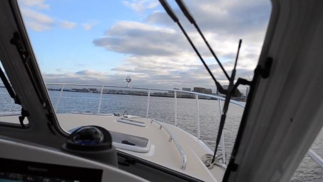 MJM 40z with Seakeeper, sea trial. смотреть онлайн