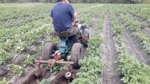 Мотоблок с адаптором