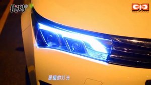 Передние фары Тойота Королла 2014 PW style