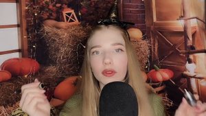 АСМР МАККИЯЖ НА ХЭЛЛОУИН?? ASMR HALLOWEEN MAKEUP ?