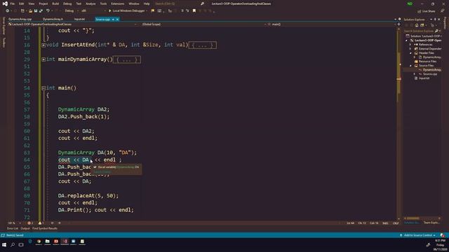 SP OOP Lecture # 3 - Operator Overloading