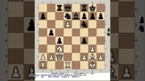 Gaehwiler, Gabriel vs Petrov, Martin | 55th Biel Master Chess Open 2023, Switzerland