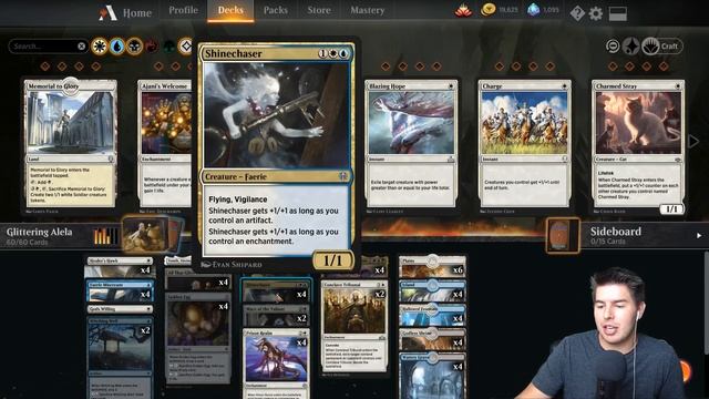 Glittering Alela [MTG Arena] | Esper All That Glitters DeckTech in ELD Standard смотреть онлайн