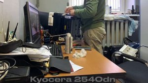 Ремонт МФУ Kyocera 2540dn замена термоблока (печки)