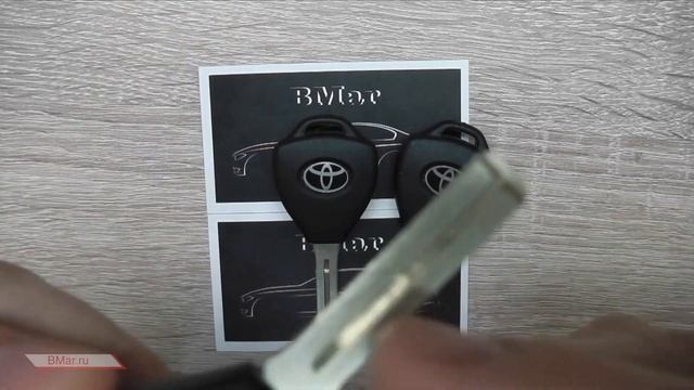 Ключ зажигания Toyota (Toyota key shell with chip) смотреть онлайн