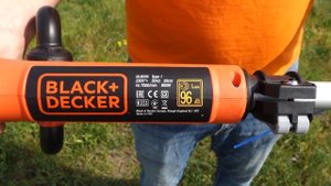 Güde ISG 1200-1 aggregátor és Black & Decker GL9035 fűkasza