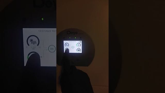Installation of an 8Kw Deye hybrid inverter with two CFe Lithium batteries and 8x 540 Watts panels