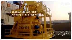 бетоносмеситель JS2000 с производительностью 120кубов в час.        Concrete mixer JS2000