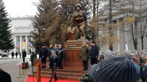 Открытие памятника Военным контрразведчикам. 17.11.2018 г. Екатеринбург