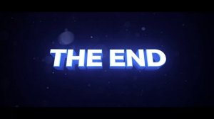 Футаж THE END - Конец - заставки - интро - футажи для видео #240