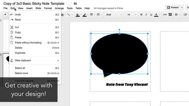 Print Your Own Custom Sticky Notes - Google Slides Template смотреть онлайн