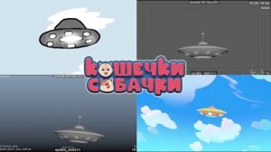 Этапы производства 83-й серии мультфильма «КОШЕЧКИ-СОБАЧКИ»