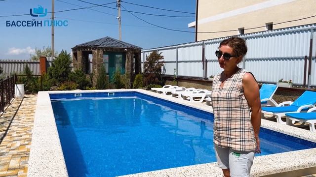 Курорт на участке. Отзыв о работе компании Бассейн Плюс.