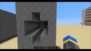 1-Wide Self-Returning Tunnel Bore/Auto-Miner with Observers (Minecraft 1.11)