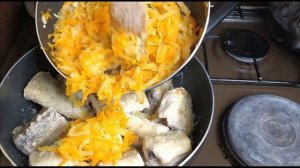 Готовлю только так. НАВАГА С ОВОЩАМИ В ДУХОВКЕ. Вкусный обед за 190р
