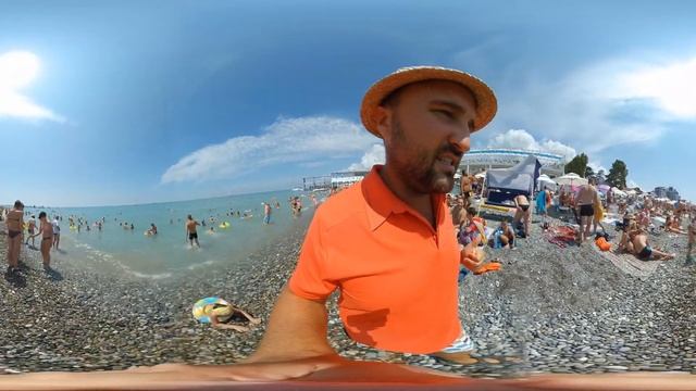 Лазаревское август, центральный пляж, цены. смотреть онлайн