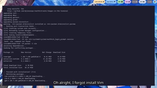 Run Systemd as init in Arch Linux Docker container смотреть онлайн