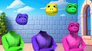 Wrong Heads DAME TU COSITA and PATILA Alien Green El Chombo Dance CHALLENGE