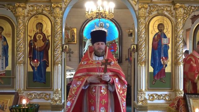 Проповедь о.Сергия в Праздник Преполовения Пятидесятницы 22 мая 2019 г.н.с. смотреть онлайн