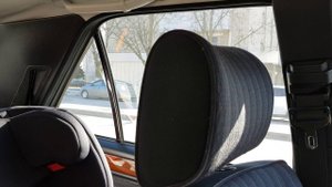 Регулируем высоту подголовников на Mercedes W124
