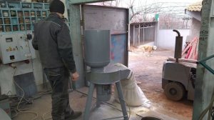 зернодробилка 7.5 кВт 720 кг.час по ячменю при решете 4 мм