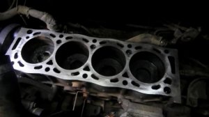 Пежо Боксёр. Шлифовка блока цилиндров вручную.Установка ГБЦ.