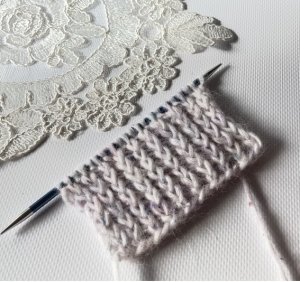 Жемчужная резинка  1х1 👍